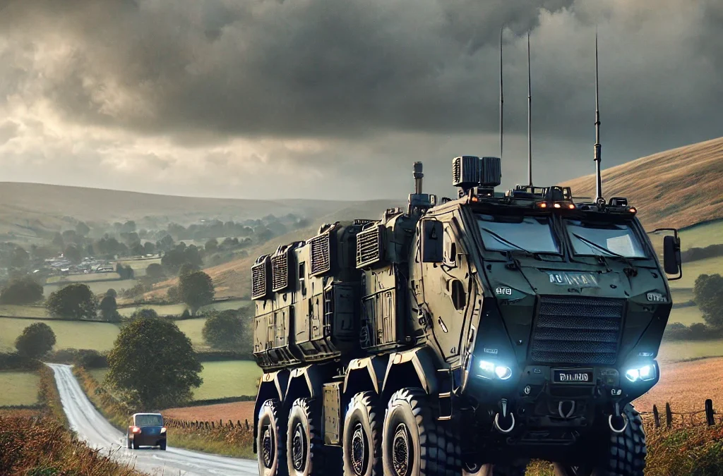 transport militarny ADR UK